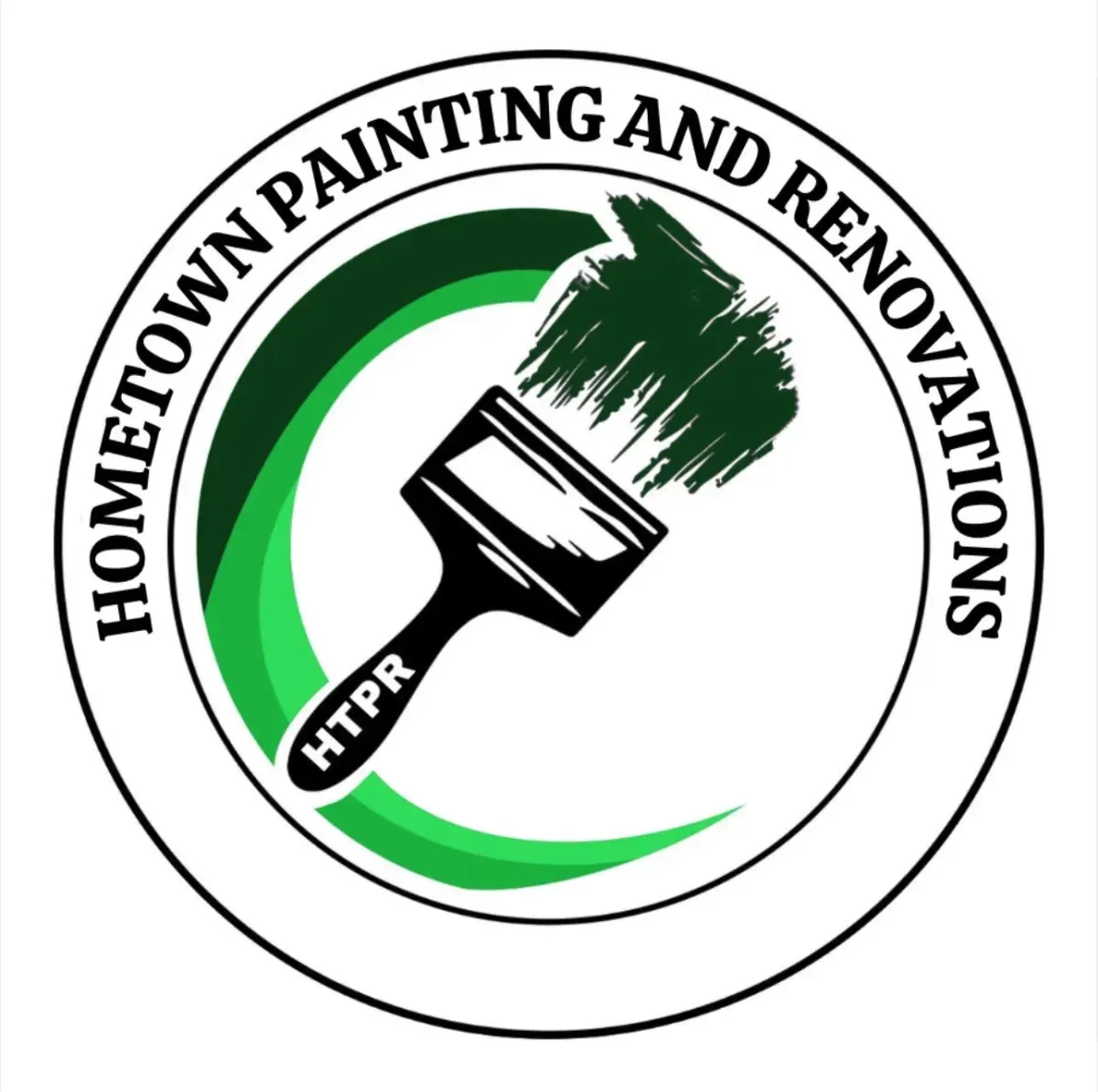 Business logo for Hometown Painting & Renovations